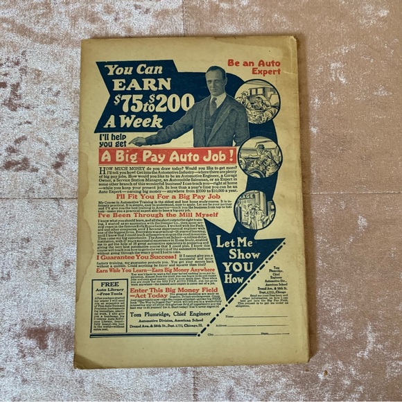 October 1924 American Automobile Digest Car Repair Manual - Picture 2 of 6